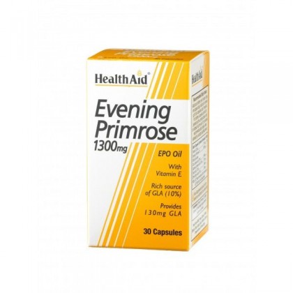 HEALTH AID Evening Primrose Oil 1300mg 30 Κάψουλες